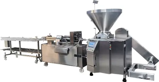 Dây chuyền máy nhồi, xoắn treo tự động